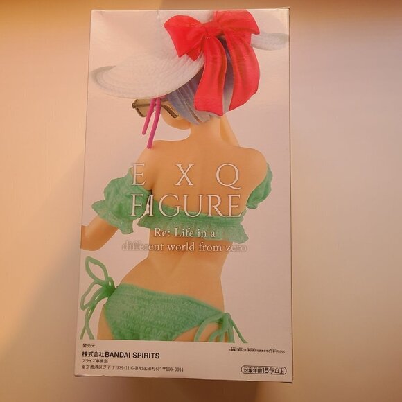 EXQ Rem Beach Figure - Re: Zero - Bandai - Banpresto - Picture 3 of 6